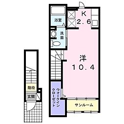 ルミエール神穂 2階/-