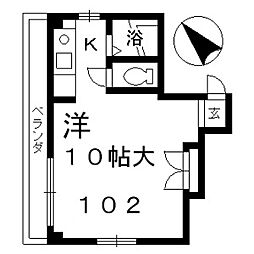 シェリーアルモン 3階/-
