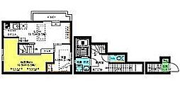ペンタヒルズ滝川町 1SLDKの間取図画像
