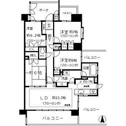 aLATO白壁東 6階/-