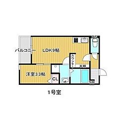 Loisir志賀本通 1階/-