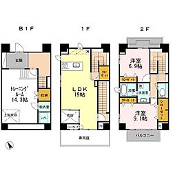 密柑山レジデンス 2階/-