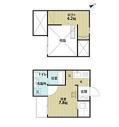 イーグル 1SKの間取図画像
