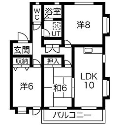 タウンハウス郷 2階