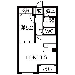 ホリーステージ城山 2階