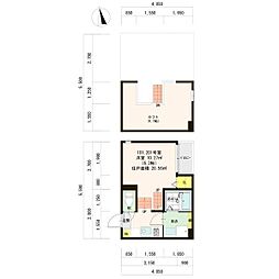 プランドール矢田 2階