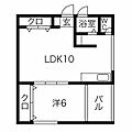 松風園ハウスA棟7階6.8万円