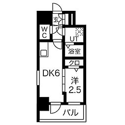 間取図画像 1DK