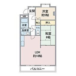 間取図画像 3LDK