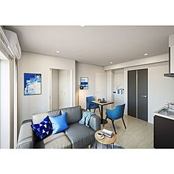 Cherim志賀本通IIISouth 1階1LDKのリビング/ダイニング