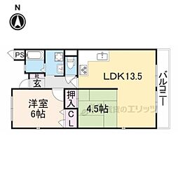 DOME・マツイ 2LDKの間取図画像