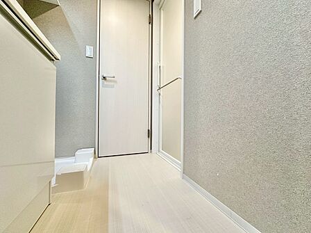 十分な広さの脱衣所。