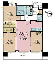 間取図画像 3LDK
