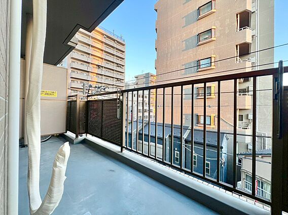 朝の澄んだ空気...