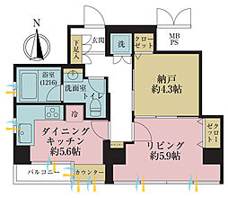 間取図画像 1SDK