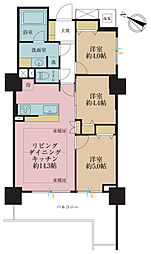 TOKYOシティトリエ 3LDKの間取図画像