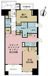 間取図画像 1SLDK