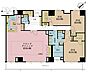 間取り：3LDK、専有面積130.07m2、バルコニー面積19.63m2