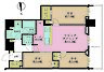 間取り：3LDK、専有面積74.47m2、バルコニー面積14.21m2