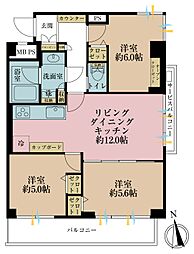 間取図画像 3LDK