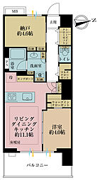 間取図画像 1SLDK