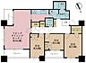 間取り：3LDK、専有面積86.72m2、バルコニー面積1m2