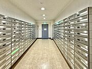 郵便受けも、きちんと管理されています。
