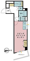 江戸川橋ダイヤハイツ 1LDKの間取図画像