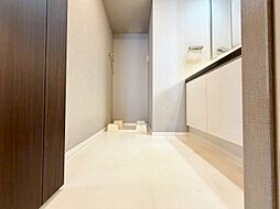 十分な広さの脱衣所。