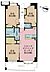 間取り：3LDK、専有面積61.54m2、バルコニー面積9.09m2