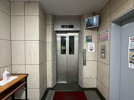 エレベーター完備のため荷物が多くなっても安心。