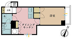 ライオンズマンション西新宿第5 1DKの間取図画像
