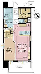 ルジェンテ南大塚 1LDKの間取図画像