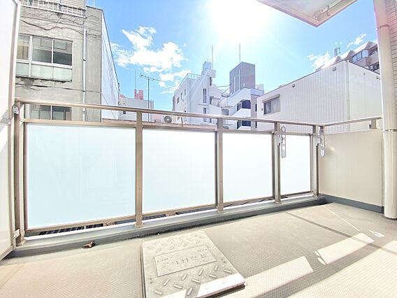 朝の澄んだ空気...