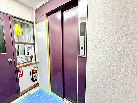 エレベーター完備のため荷物が多くなっても安心。