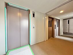 エレベーター完備のため荷物が多くなっても安心。