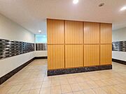 郵便受けも、きちんと管理されています。