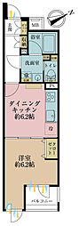 イトーピア池袋メトロポリタン 1DKの間取図画像