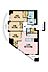 間取り：3LDK、専有面積74.03m2、バルコニー面積11.61m2