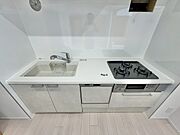 開放感のあるキッチンスペース。調理をしながら、会話も弾みそうですね。