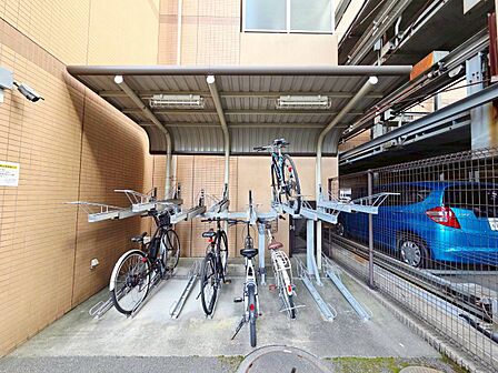 駐輪場も綺麗に整頓されています。※空き状況は都度ご確認下さい。