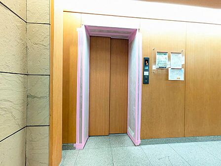 エレベーター完備のため荷物が多くなっても安心。
