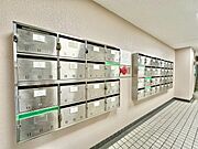 郵便受けも、きちんと管理されています。