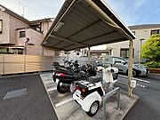 バイク置き場もございます。※空き状況は都度ご確認下さい。