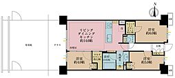 ローレルコート川口レジデンス 3LDKの間取図画像