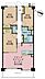 間取り：3LDK、専有面積66.7m2、バルコニー面積9.28m2