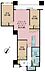 間取り：3LDK、専有面積77.99m2、バルコニー面積6.6m2