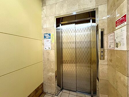 エレベーター完備のため荷物が多くなっても安心。