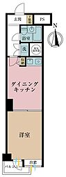 ライオンズステーションプラザ大塚第2 1DKの間取図画像