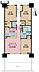間取り：3LDK、専有面積67.2m2